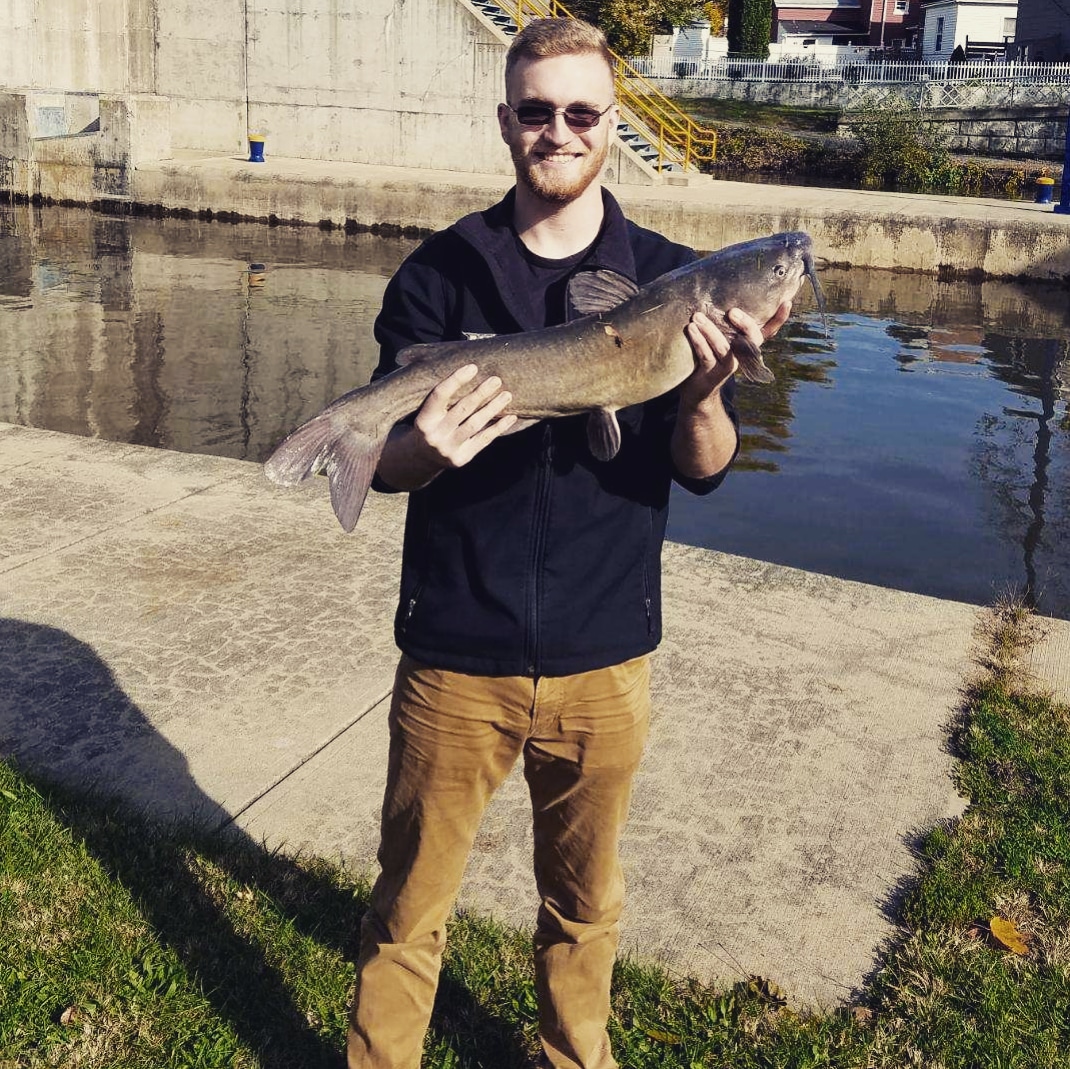 Me holding a fish