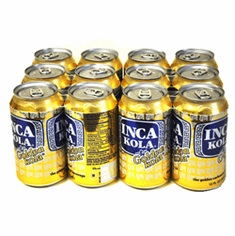 Inca Kola 12 Pack 12 oz. Cans